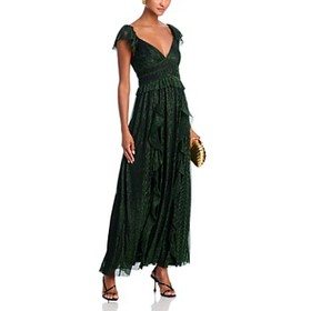 x Wicked Ruffled Metallic Gown - Exclusive