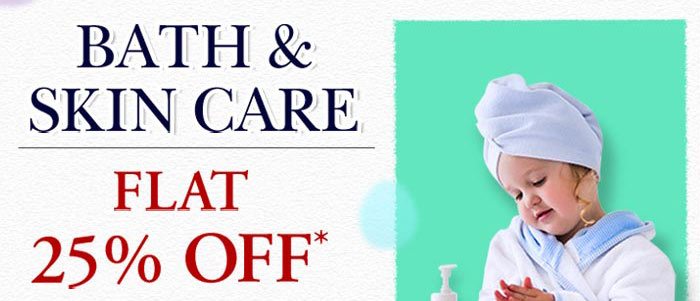 Bath & Skin Care Flat 25% OFF*