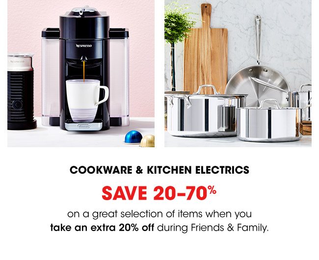 COOKWARE & ELECTRICS