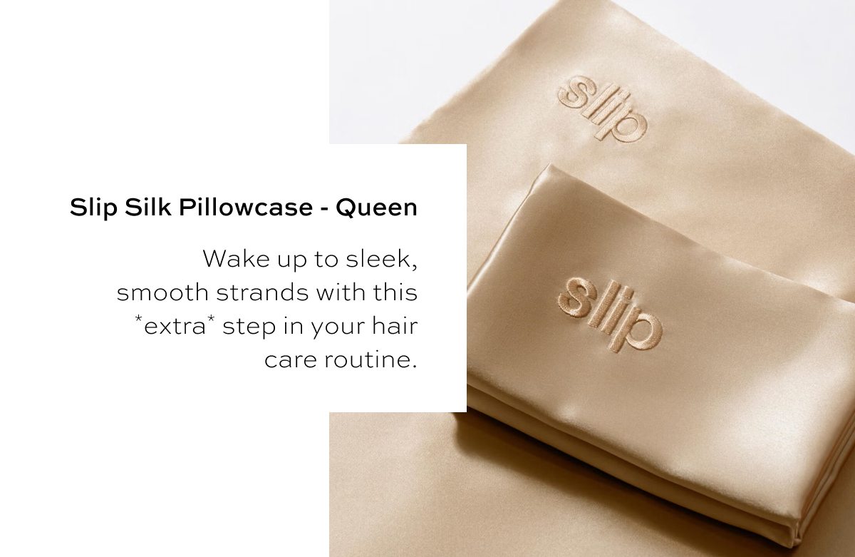 SLIP SILK PILLOWCASE QUEEN