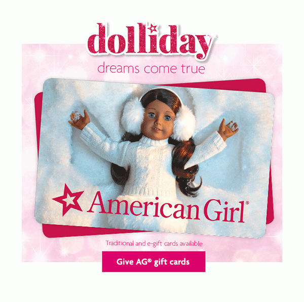 dolliday dreams come true - Give AG® gift cards