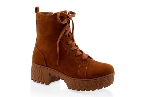 Lace Up Platform Combat Boots