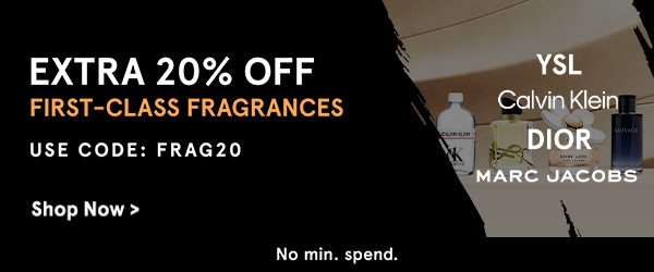 Extra 20% Off First-Class Fragrances