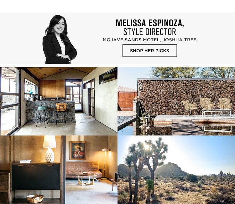 MELISSA ESPINOZA, STYLE DIRECTORR - Shop Her Picks