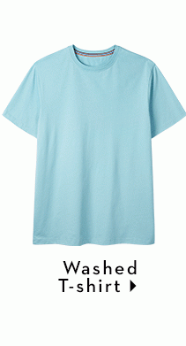 Washed T-Shirt - Orkney Blue