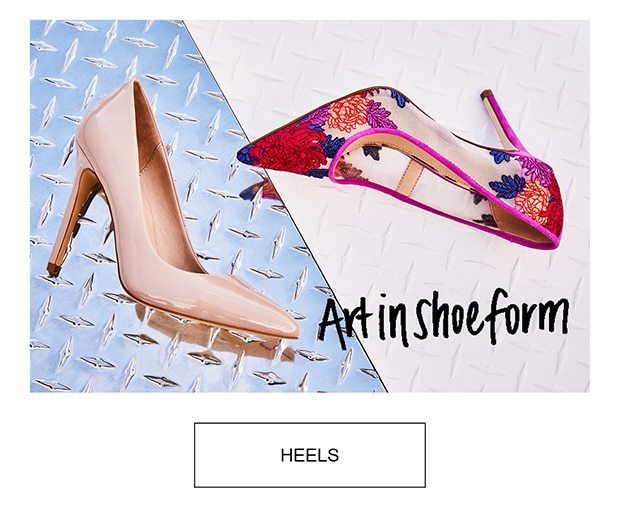 ART IN SHOE FORM | HEELS