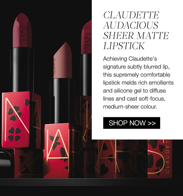 Claudette Audacious Matte Lipstick