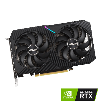 ASUS NVIDIA GeForce RTX 3060 Dual V2 Overclocked Dual-Fan 12GB GDDR6 PCIe 4.0 Graphics Card