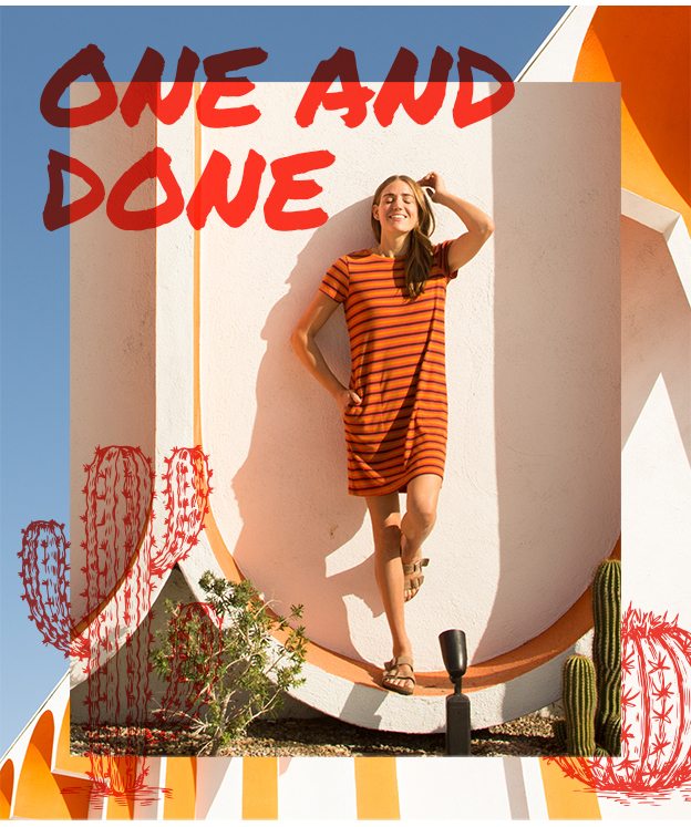 One and Done - T-Shirt Dresses