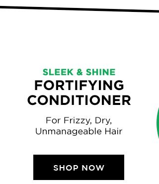 SLEEK AND SHINE - FORTIFYING CONDITIONER - For Frizzy, Dry, Unmanageable Hair - SHOP NOW