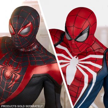 Spider-Man: Miles & Advanced Suit 1:6 Scale Diorama (PCS)