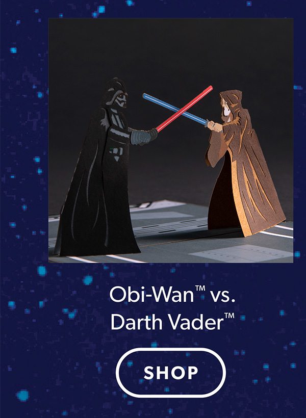 Shop Obi-Wan vs. Darth Vader