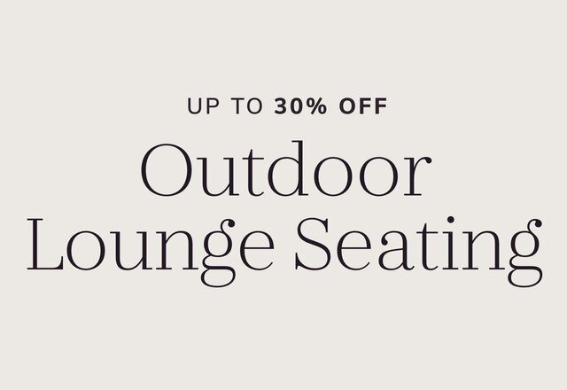 Outdoor Lounge Sale