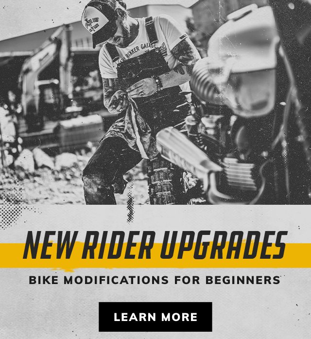 New Rider Upgrades