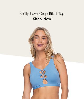 Silhouette 4 Top - Softly Love Crop Bikini Top