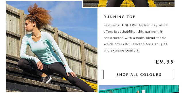 Womens Higher State Running Top