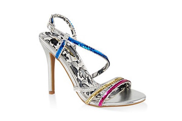 Sequin High Heel Sandals