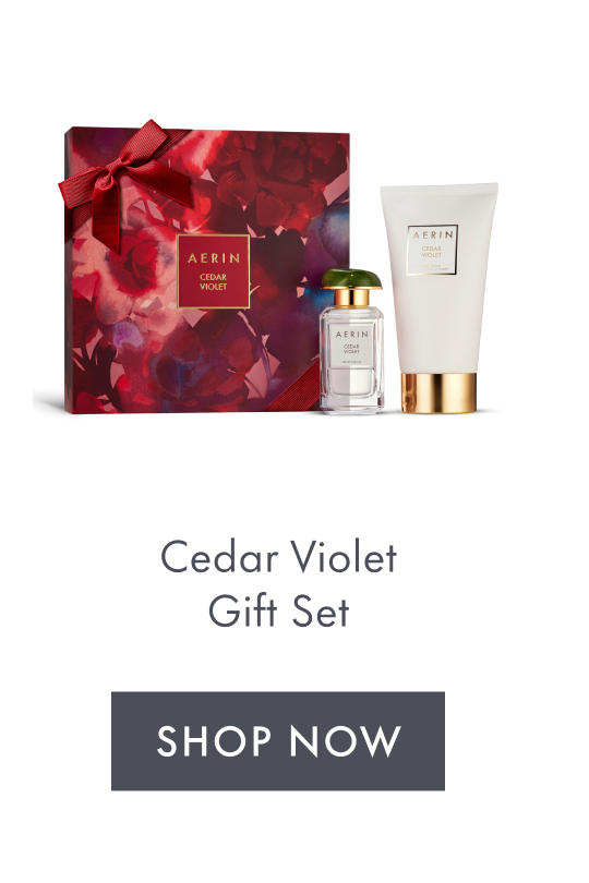 Cedar Violet Gift Set| Shop Now