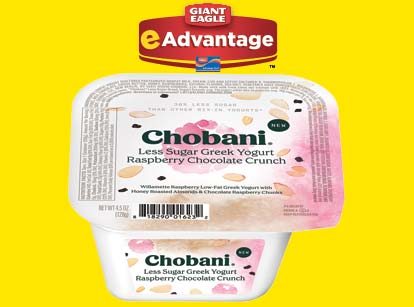 Chobani Less Sugar Crunch Greek Yogurt