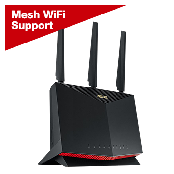 ASUS RT-AX86U AX5700 Dual Band WiFi 6 Gaming Router