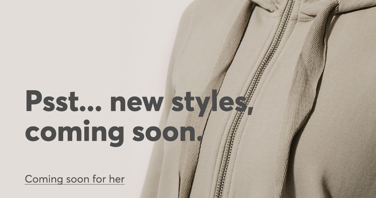 New style coming soon! Coming soon for her