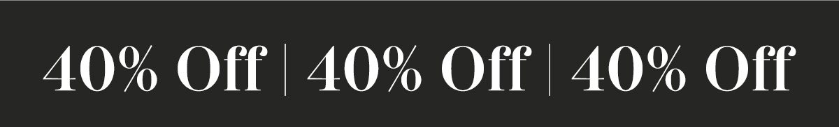 40% Off