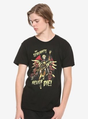 OVERWATCH HALLOWEEN TERROR MERCY TEE