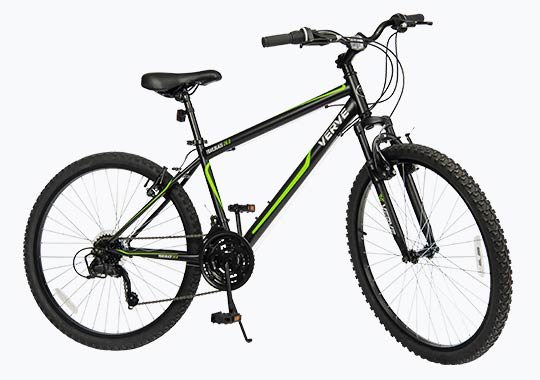 26 Inch Verve Trailblaster Green/Black Mountain Bike