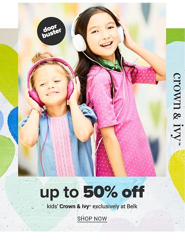 Up to 50% off Kids Crown & Ivy - Shop Now