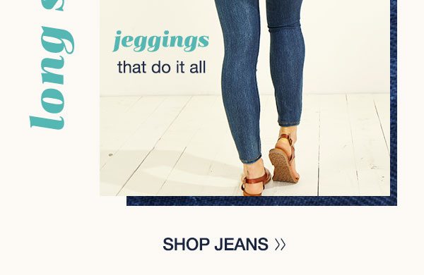 Jeggings that do it all. Shop jeans