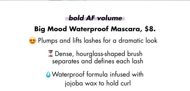 Big Mood Waterproof Mascara