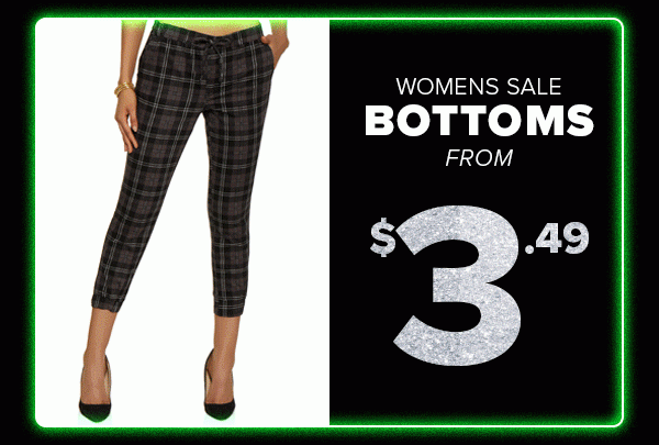 Shop Womens Sale Bottoms