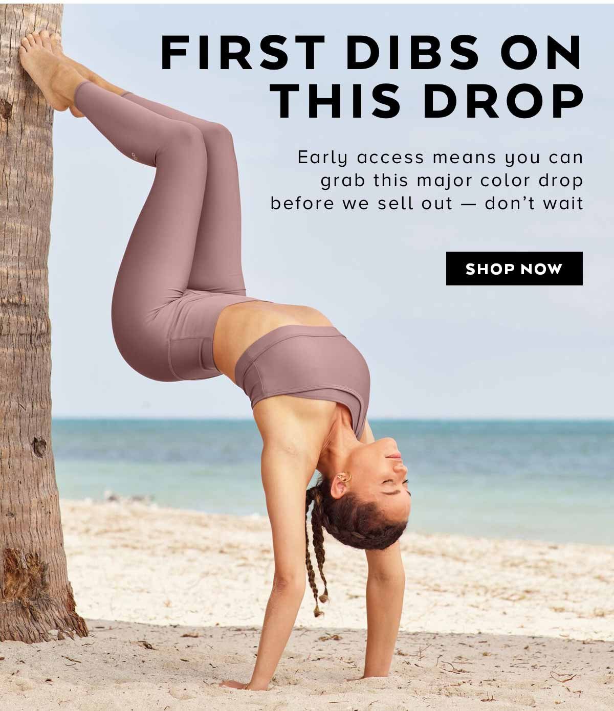 EARLY ACCESS NEW SMOKY ROSE COLOR DROP Alo Yoga Email