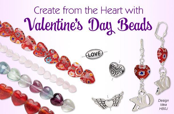 Valentines Day Beads