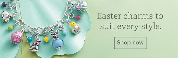 James Avery Artisan Jewelry - Colorful Easter charms are the perfect way to  capture memories this joyous holiday! Shop the look at