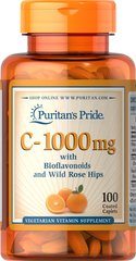 Vitamin C-1000 mg with Bioflavonoids & Rose Hips