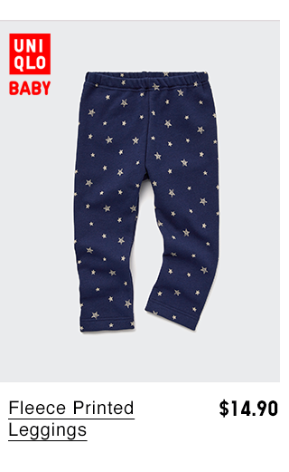 PDP11 - BABY FLEECE PRINTED LEGGINGS