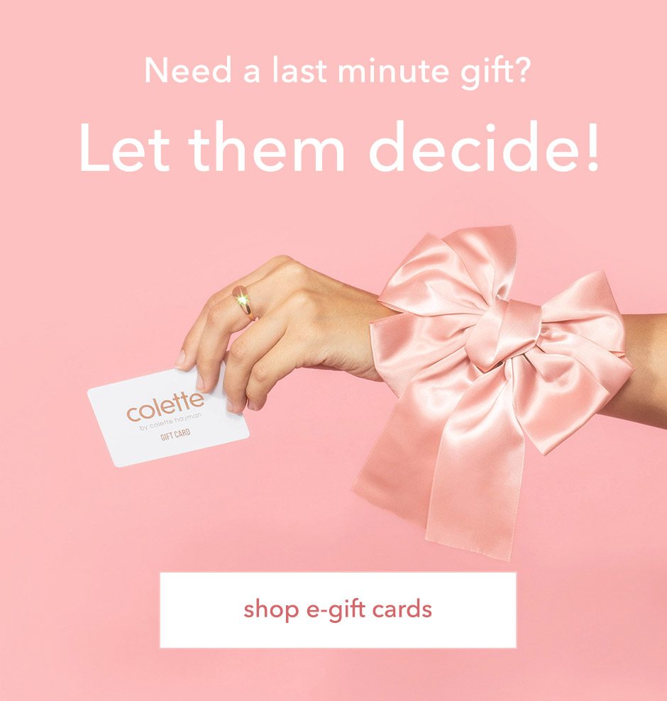 Need a last minute gift? Shop Gift Cards!