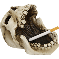 Skull Mouth Ashtray