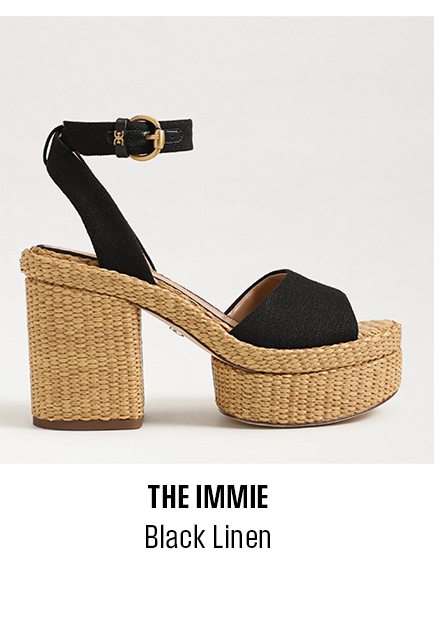 The Immie (Black Linen)