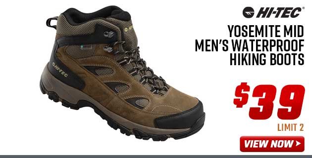 HI-TEC Yosemite Mid Men's Waterproof Hiking Boots