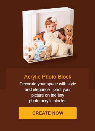 Acrylic Photo Block