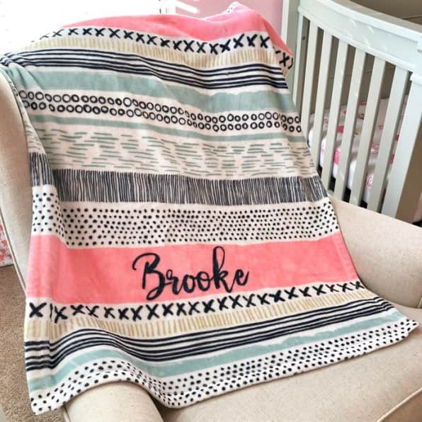 Personalized Baby Blankets 