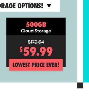 FolderFort 500GB Cloud Storage: Lifetime Subscription