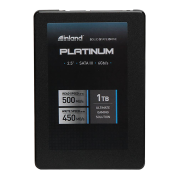 Inland Platinum 1TB SSD 3D TLC NAND SATA III 6Gb/s 2.5 Internal Solid State Drive