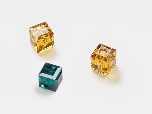 Crystal Cube Beads