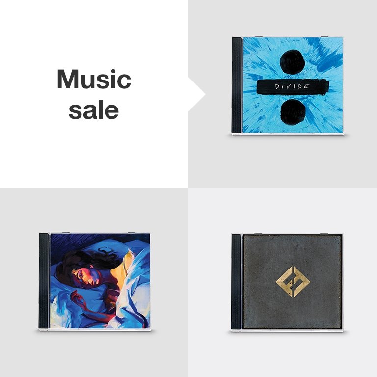 music sale