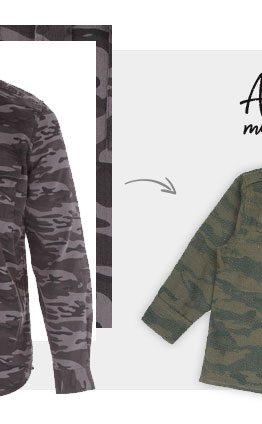 Mens Camo Shirt