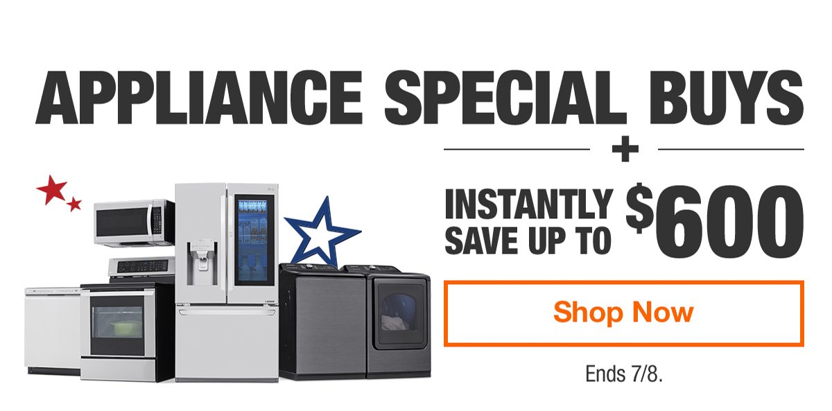 Appliance Special Buys Shop Now