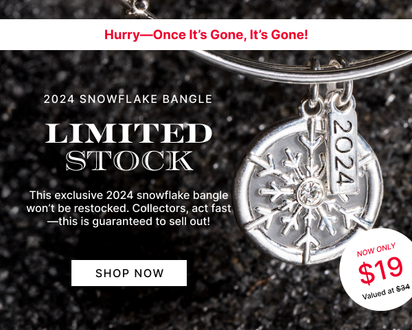 2024 Snowflake Bangle | Limited Stock | SHOP NOW